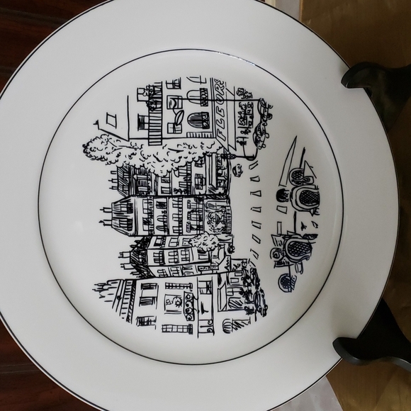 Mikasa HK114 Parisian scene plate - Picture 1 of 4